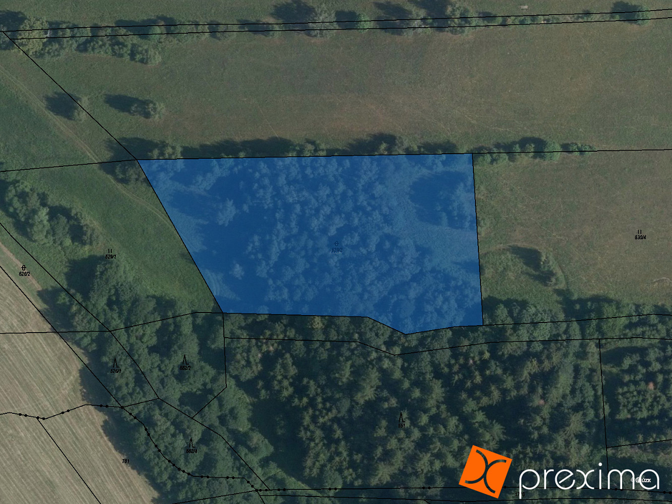 Prodej pozemku 2 292 m²
