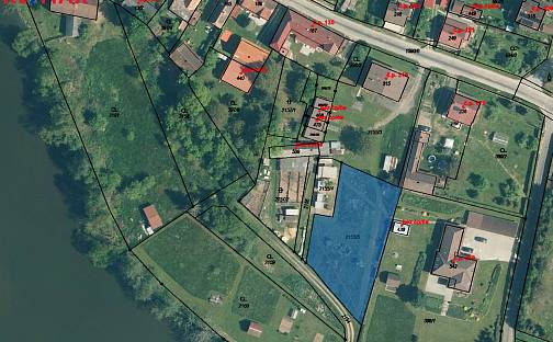 Prodej stavebního pozemku 1 492 m², Lnáře, okres Strakonice