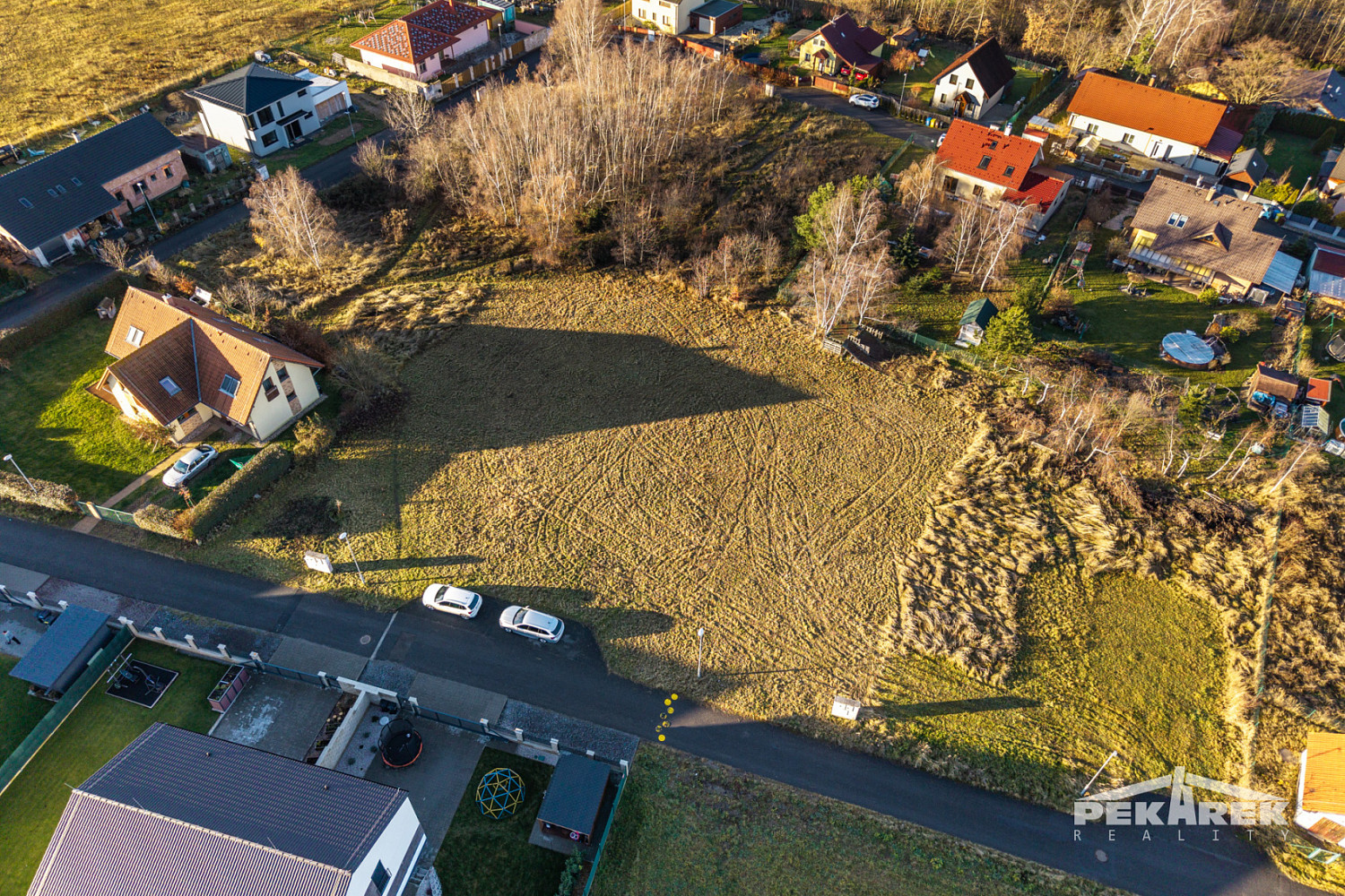 Prodej stavebního pozemku 1 054 m² – pohled 3