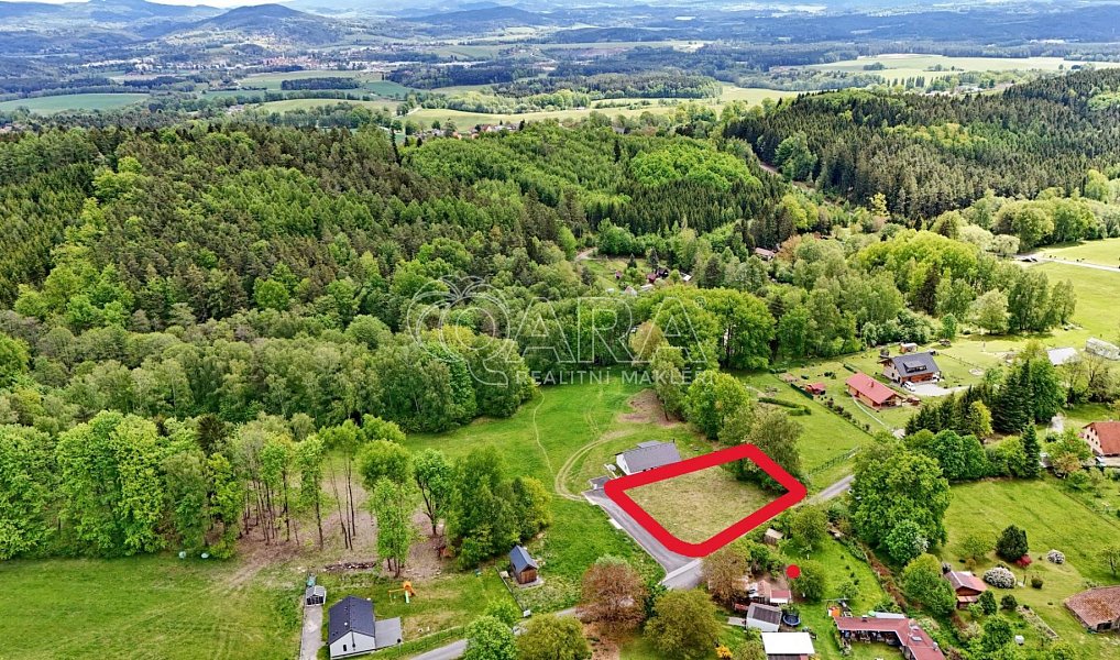 Prodej stavebního pozemku 1 109 m², Omlenice – náhled fotky 3