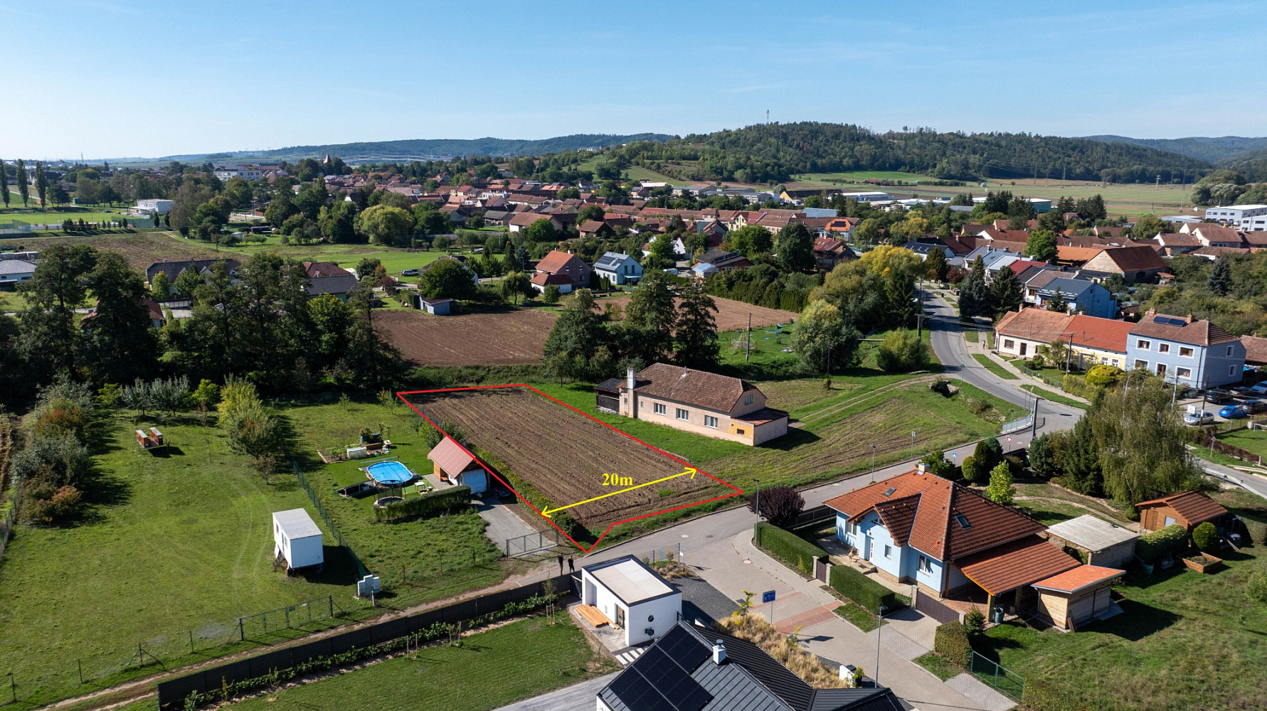 Prodej stavebního pozemku 1 101 m²
