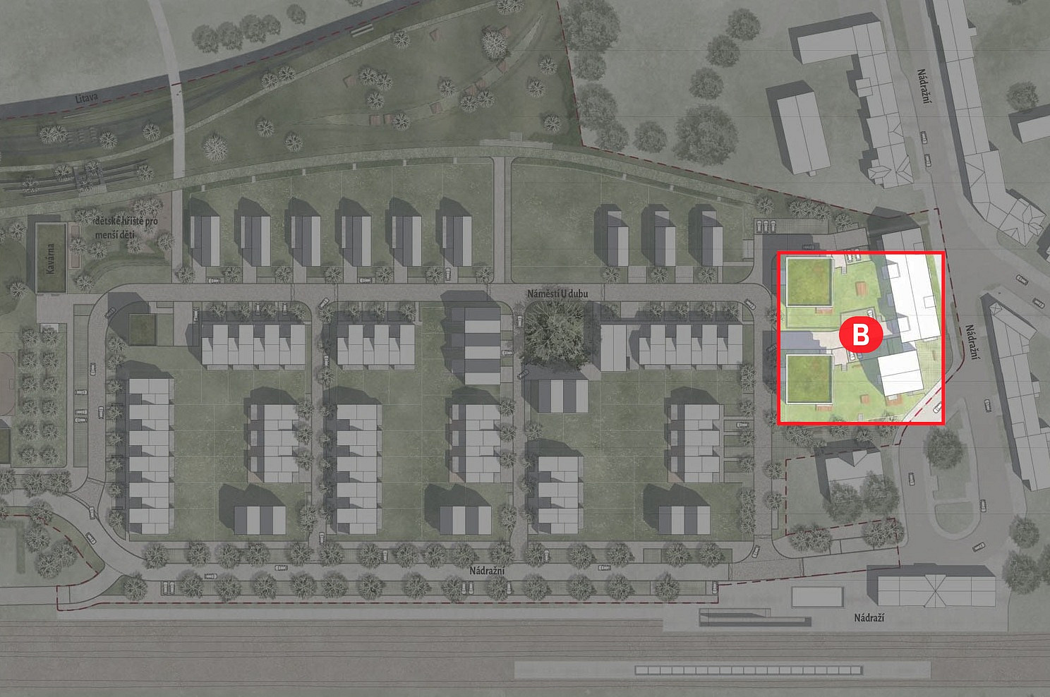 Prodej komerčního pozemku 2 312 m²