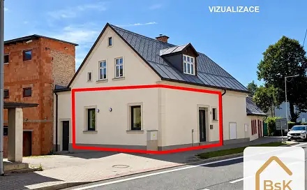 Prodej bytu 2+kk 50 m², Lučany nad Nisou, okres Jablonec nad Nisou