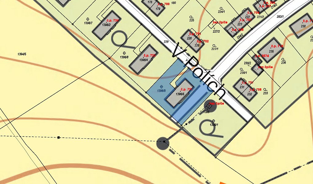 Prodej pozemku 219 m², Trmice – náhled fotky 3