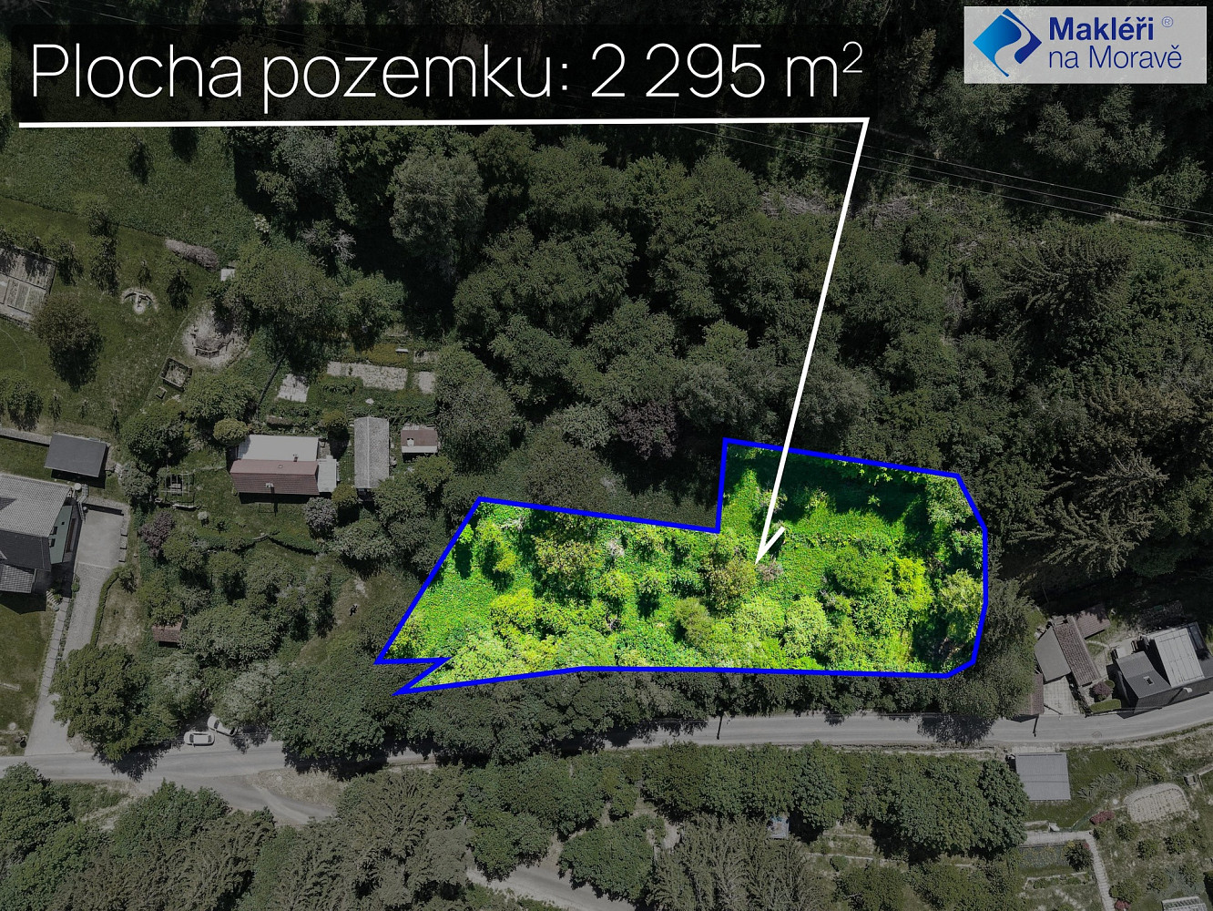 Prodej stavebního pozemku 2 295 m² – fotografie 4