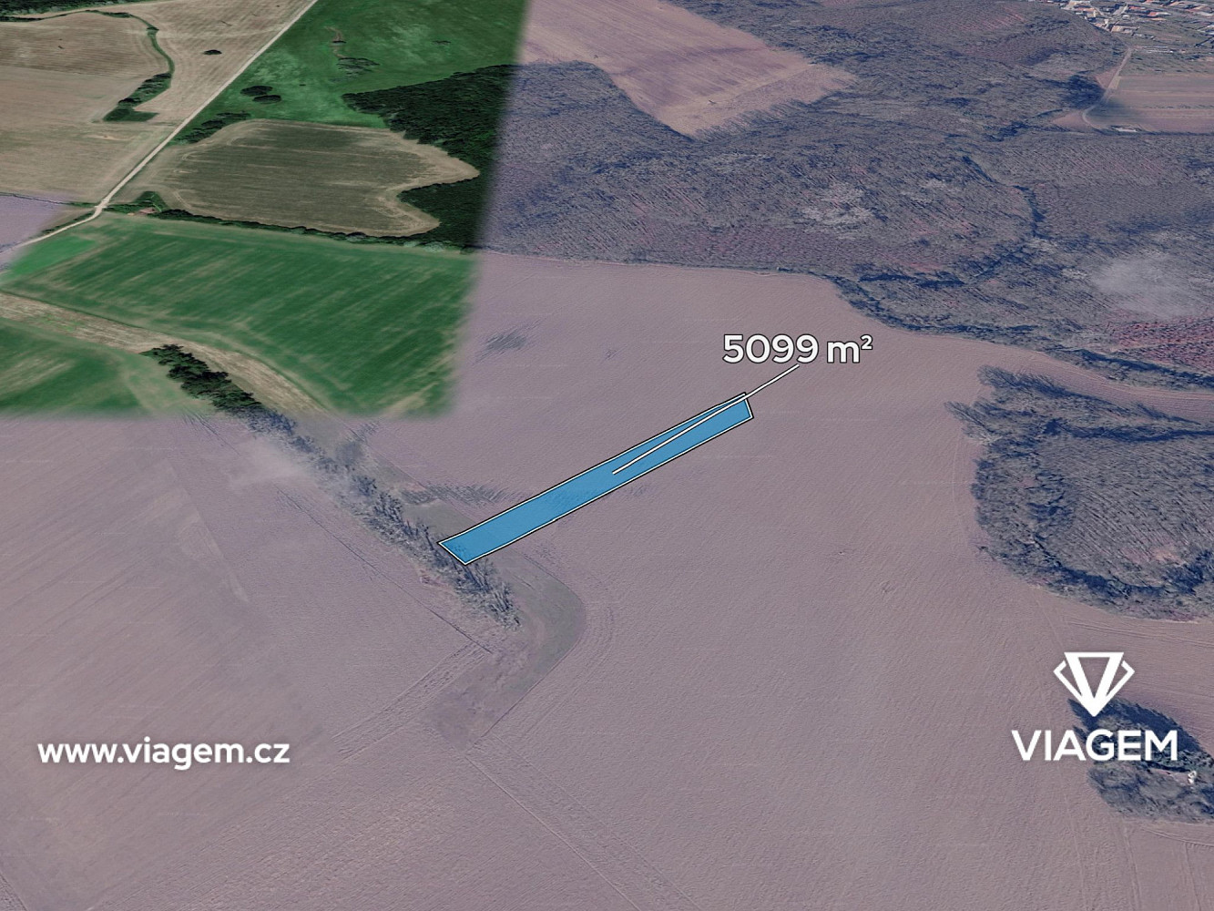 Prodej pole 509 m²