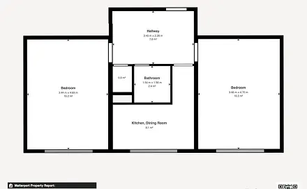 Prodej bytu 2+1 52 m²
