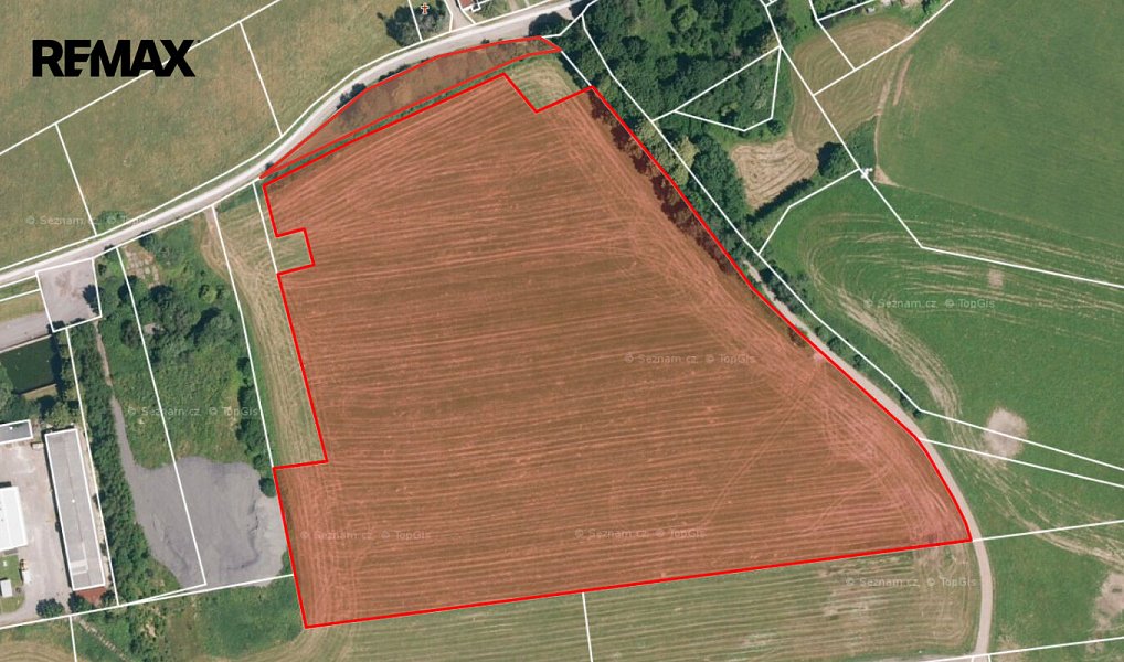 Prodej komerčního pozemku 41 483 m², Omlenice – náhled fotky 2