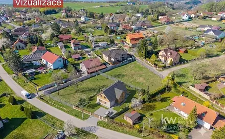 Prodej stavebního pozemku 1 069 m², Kovářovická, Pyšely - Zaječice, okres Benešov