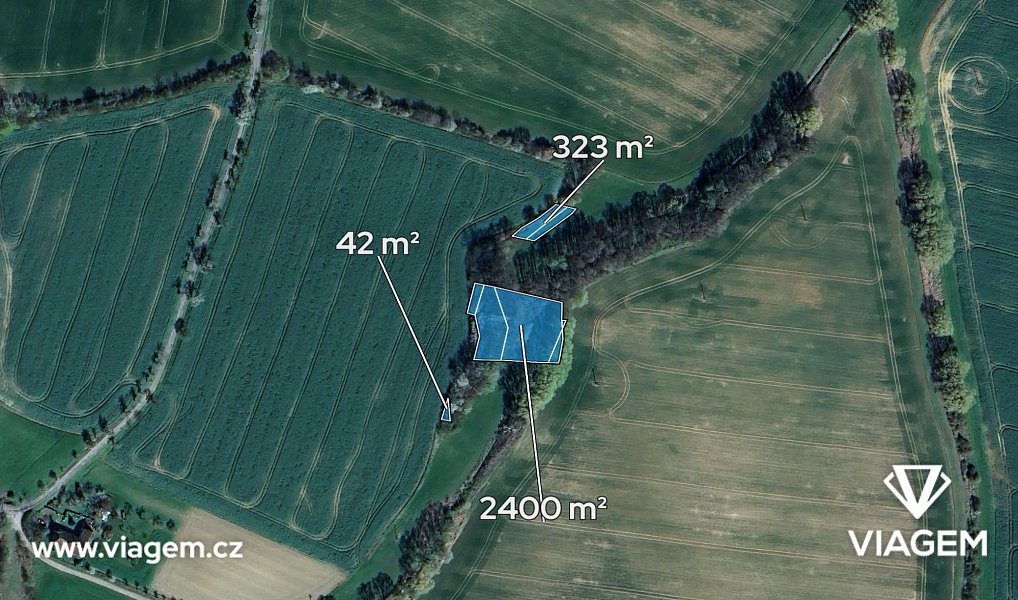 Prodej pole 921 m², Golčův Jeníkov – náhled fotky 2