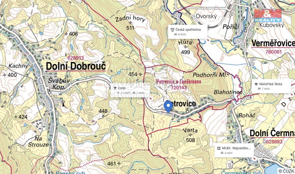 Prodej zahrady 491 m², Petrovice – náhled fotky 7