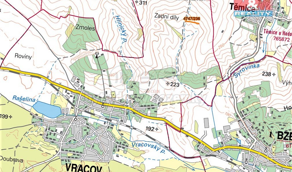 Prodej pole 4 727 m², Vracov – náhled fotky 2