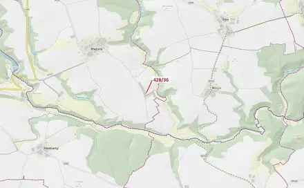 Dražba lesa 68 m², Břežany