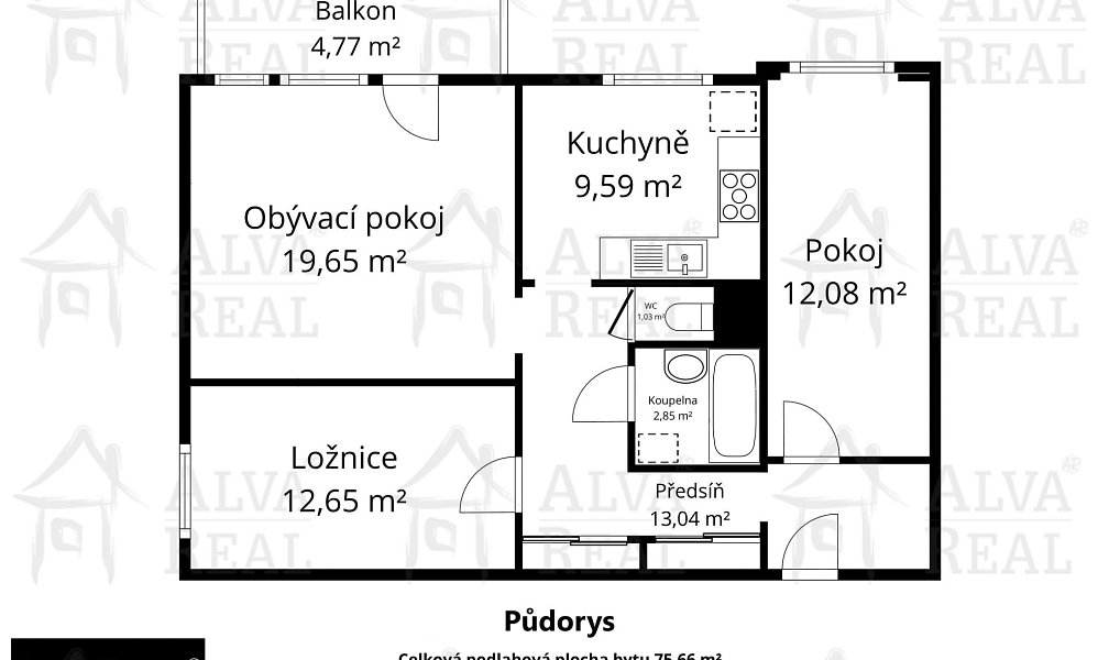 Prodej bytu 3+1 75 m², Brno – náhled fotky 5