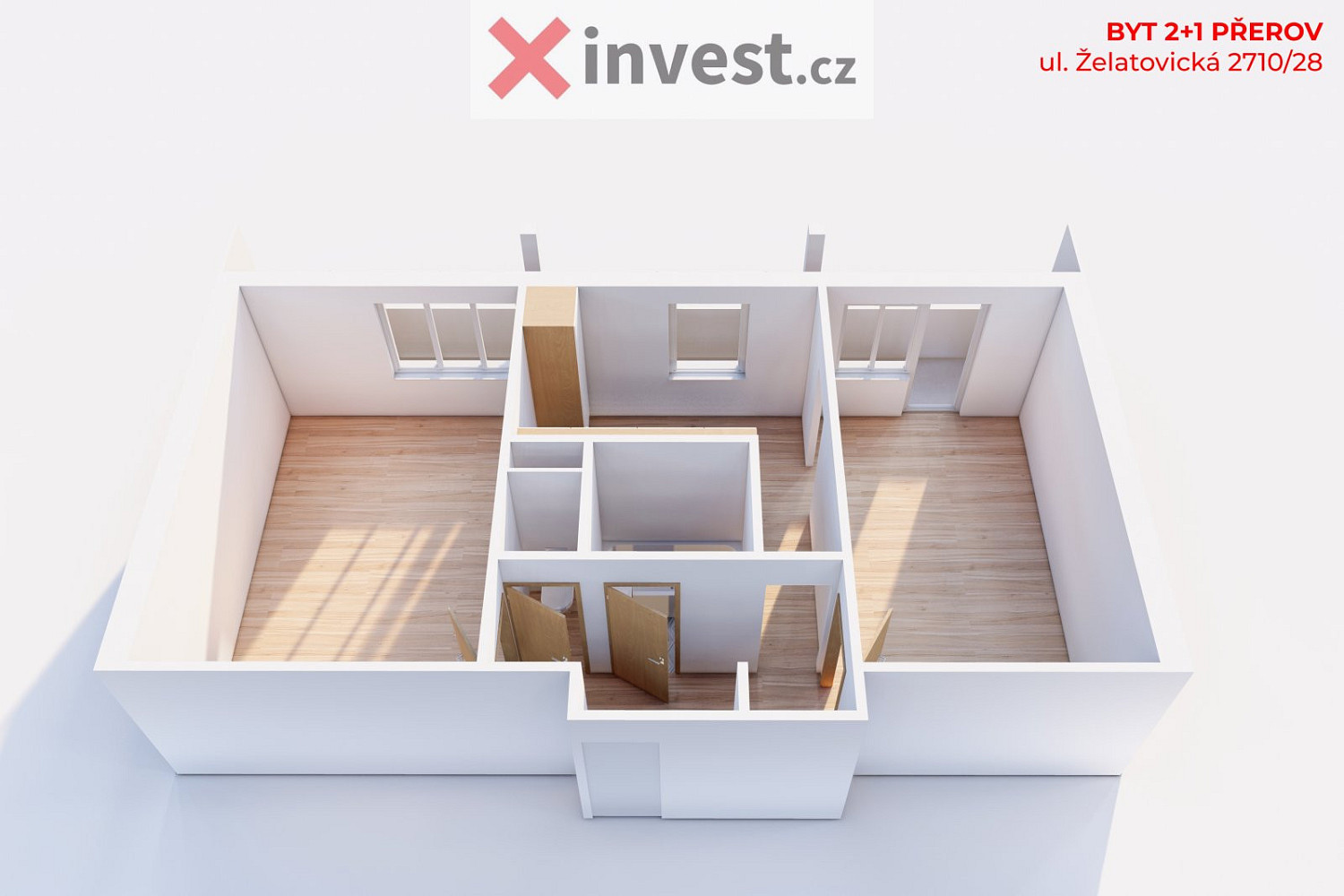 Prodej bytu 2+1 53 m² – fotografie 2