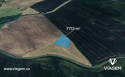 Prodej pole 642 m², Všechovice, okres Přerov