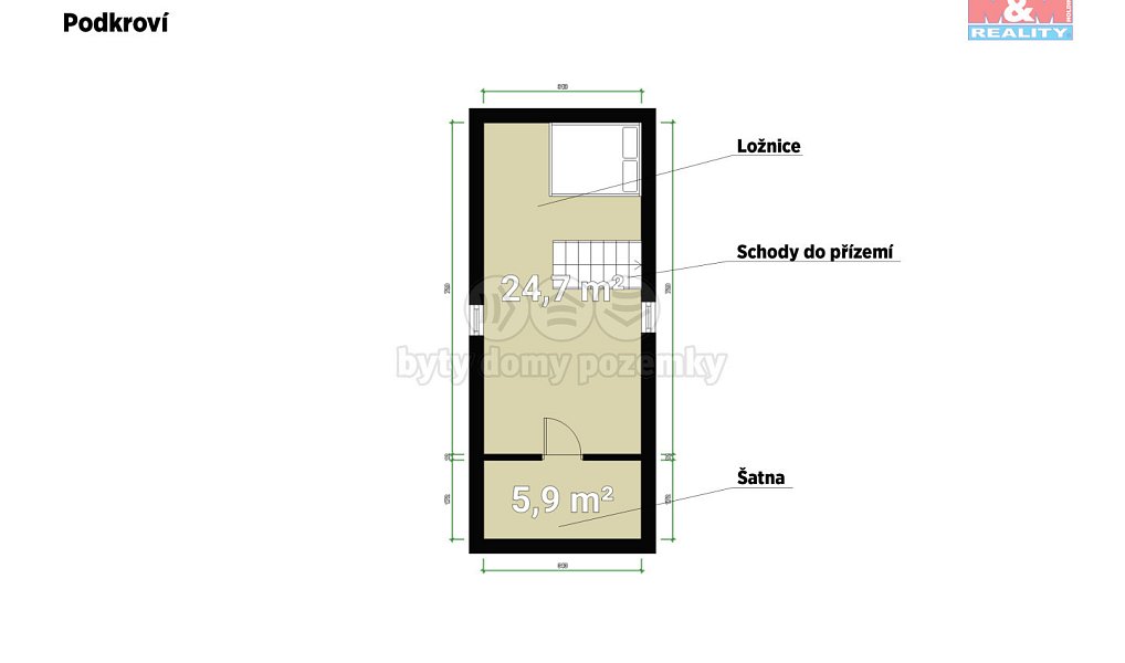 Prodej bytu 4+kk 100 m², Králův Dvůr – náhled fotky 22