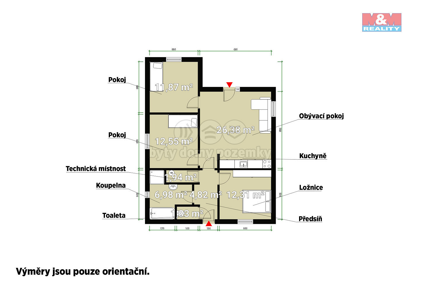 Prodej domu 94 m² s pozemkem 838 m² — photo 3