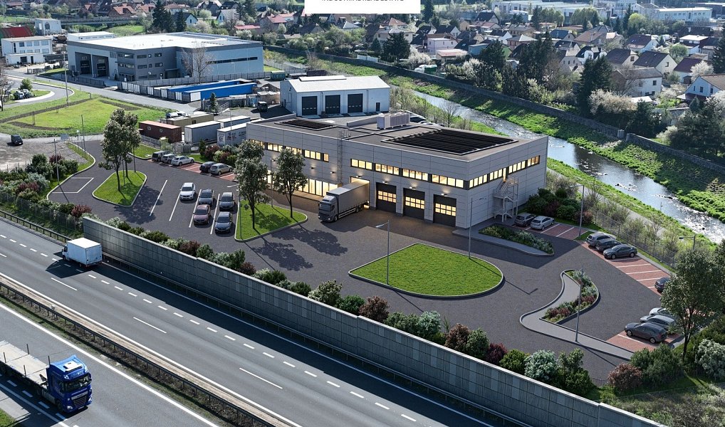 Pronájem skladovacích prostor 1 850 m², Králův Dvůr – fotka 1 z 13
