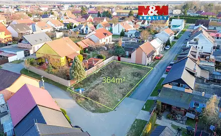 Prodej stavebního pozemku 364 m², Troubky, okres Přerov