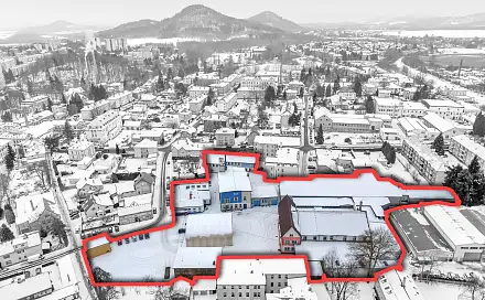 Prodej výrobních prostor 6 477 m², Sklářská, Nový Bor, okres Česká Lípa