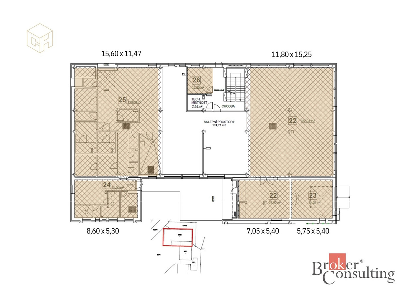 Prodej obchodních prostor 799 m² – fotografie 3