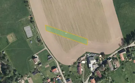 Prodej pole 22 559 m², Bojanov - Kovářov, okres Chrudim
