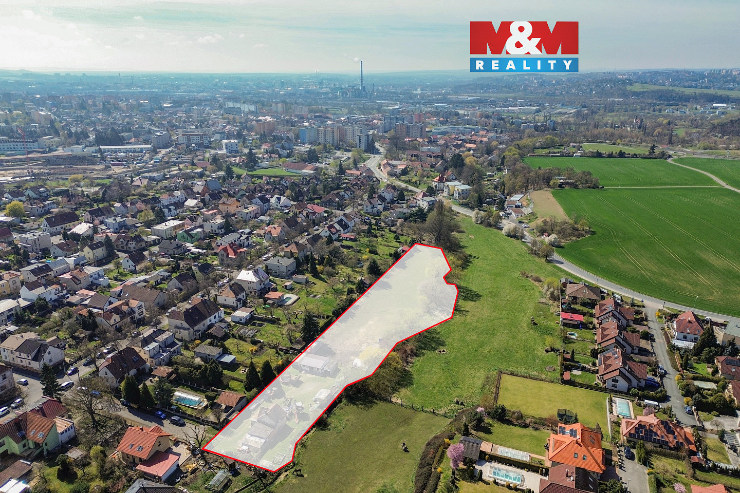 Prodej stavebního pozemku 6 691 m², Plzeň
