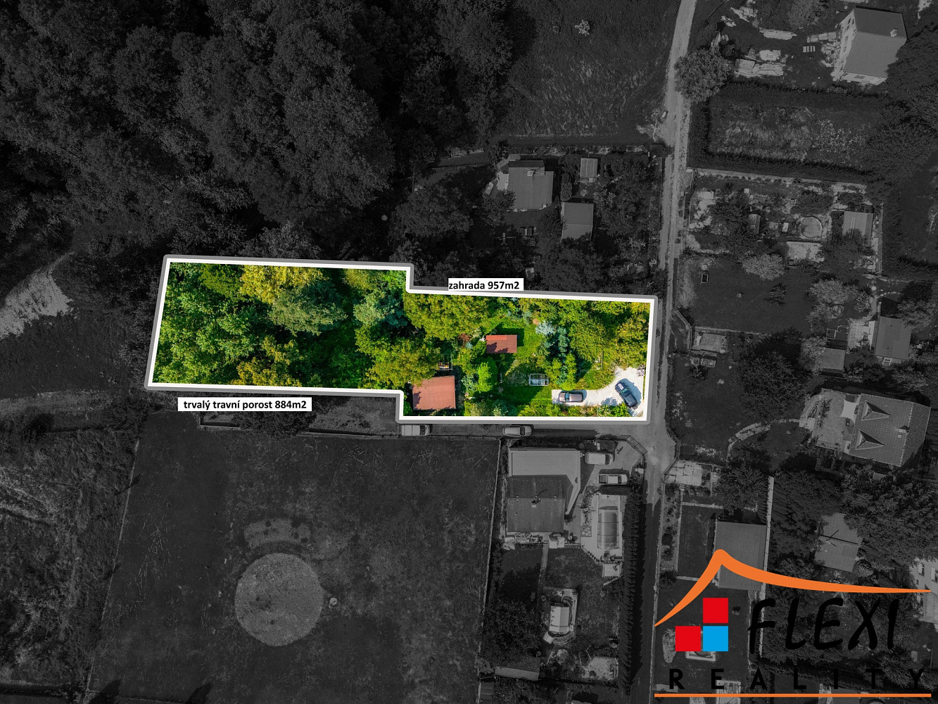 Prodej stavebního pozemku 1 841 m²