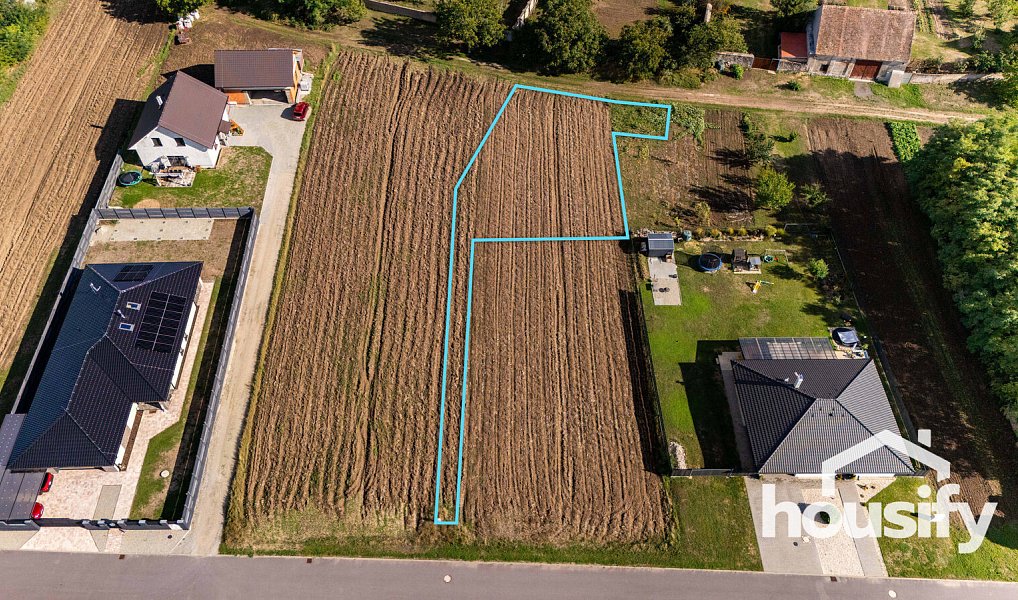 Prodej stavebního pozemku 873 m², Hostěradice – náhled fotky 3