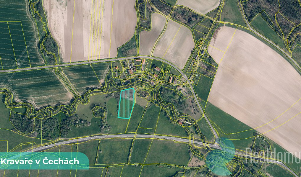 Prodej louky 1 062 m², Kravaře – náhled fotky 2