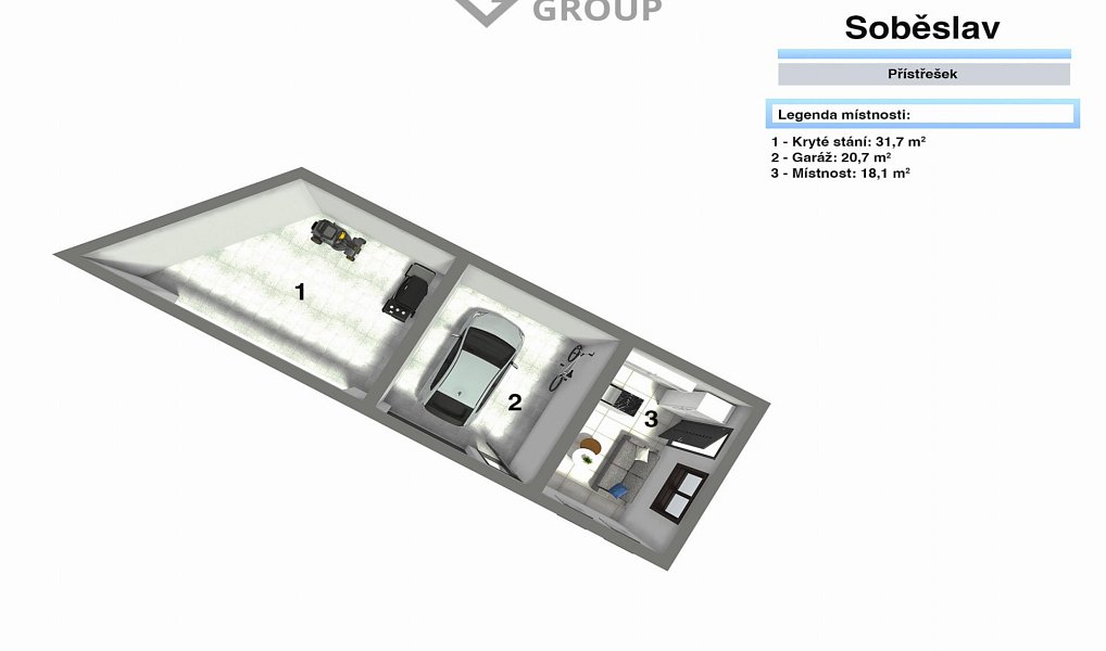 Prodej domu 135 m² s pozemkem 906 m², Soběslav – náhled fotky 16