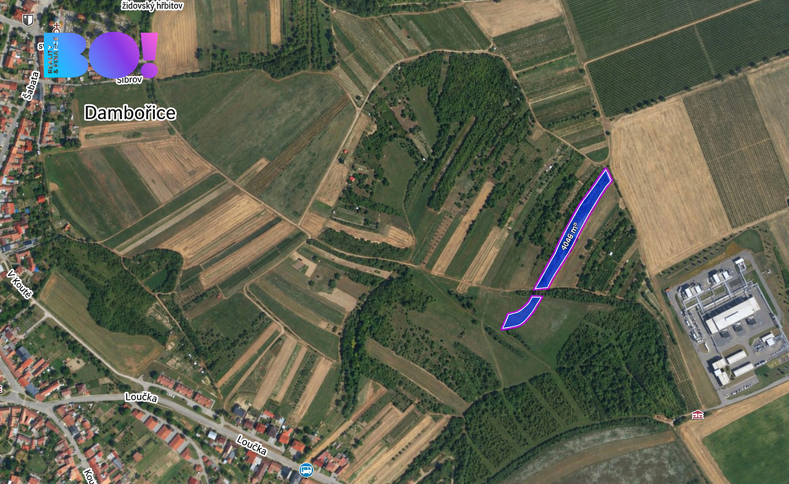 Prodej pole 4 046 m²