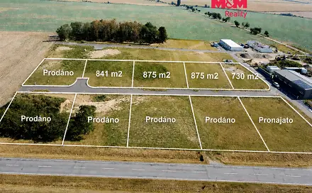 Prodej komerčního pozemku 875 m², Valeč, okres Třebíč