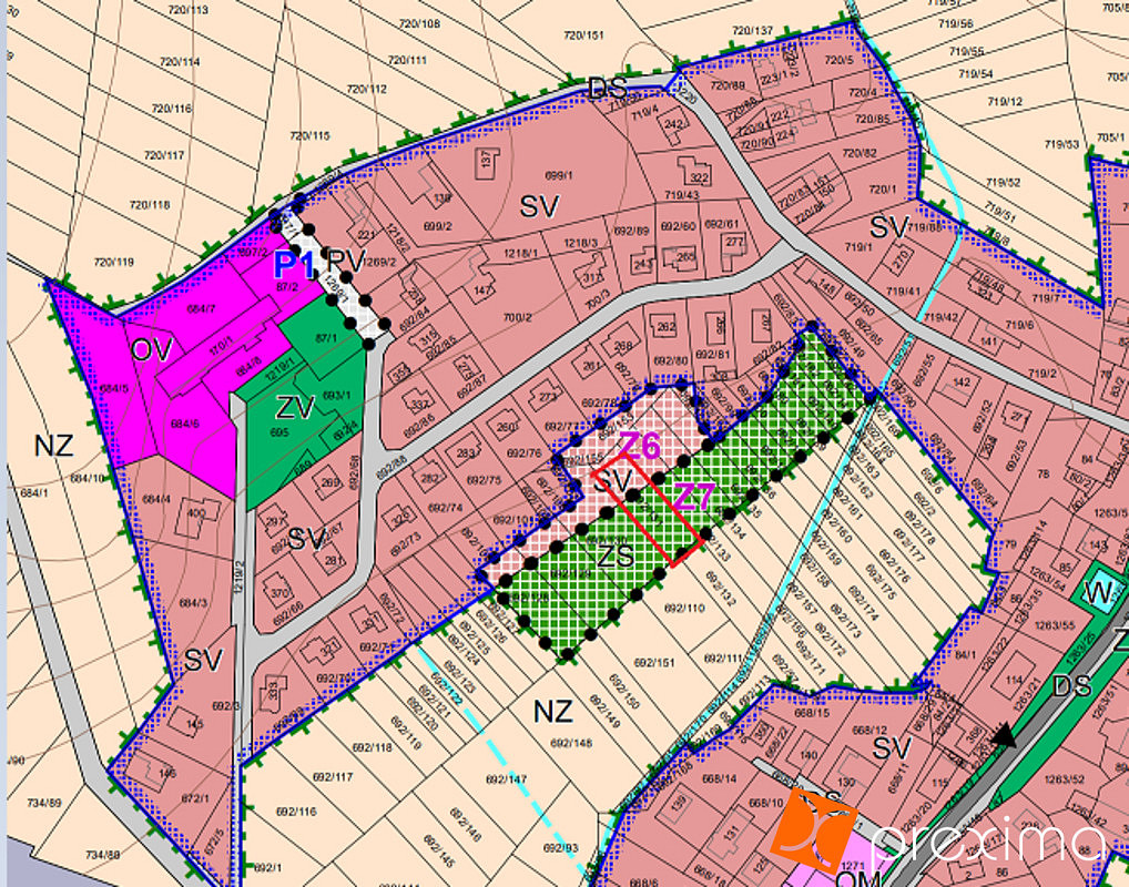 Prodej stavebního pozemku 992 m² – fotografie 2