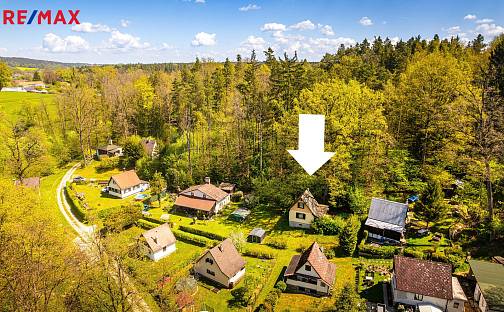 Prodej chaty/chalupy 50 m² s pozemkem 341 m², Borovnice, okres České Budějovice