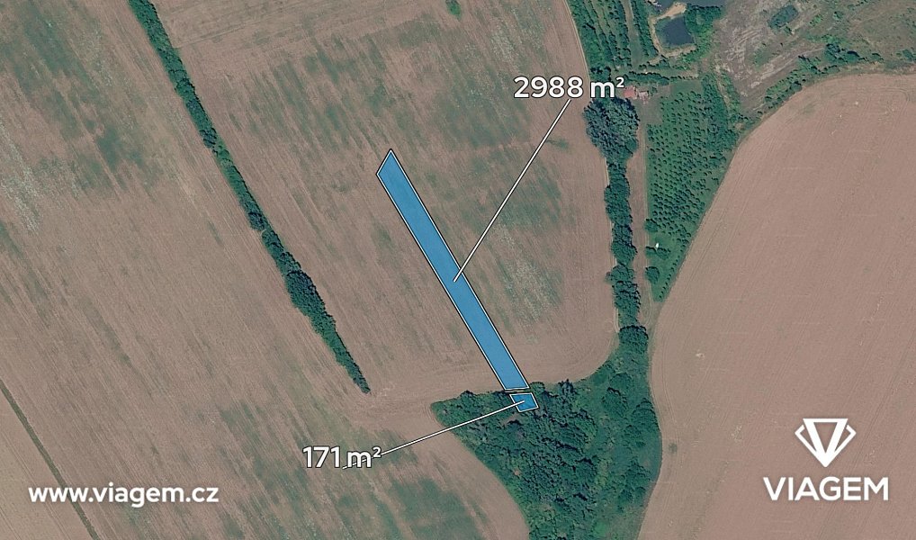 Prodej pole 3 159 m², Uherský Brod – náhled fotky 2