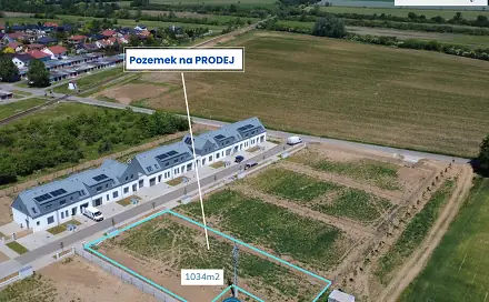 Prodej stavebního pozemku 1 026 m², Strážnice, okres Hodonín