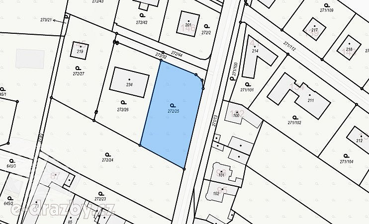 Prodej stavebního pozemku 1 089 m² – fotografie 2
