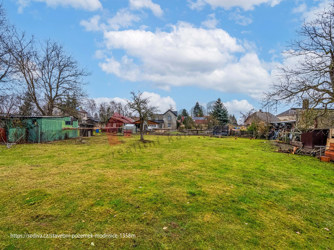 Prodej stavebního pozemku 1 358 m²