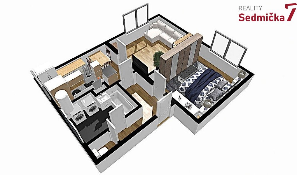Prodej bytu 2+1 64 m², Žďár nad Sázavou – náhled fotky 18