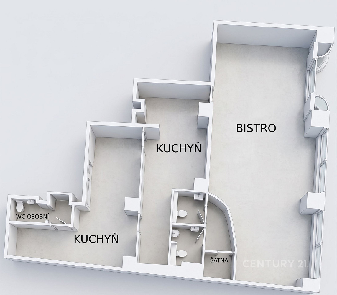 Pronájem restaurace 126 m² – fotografie 5