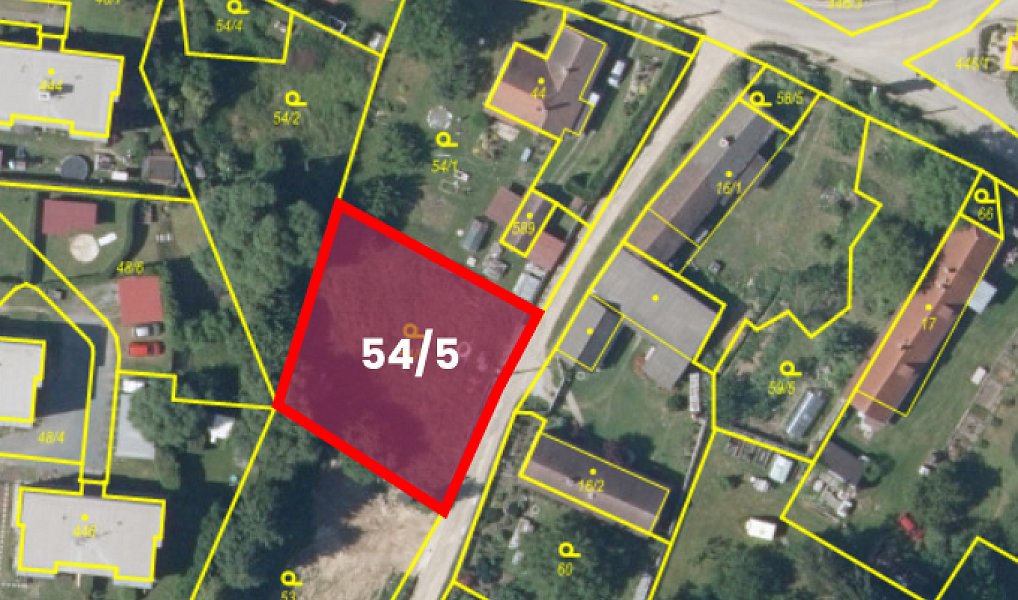 Prodej zahrady 810 m², Kamenný Přívoz – náhled fotky 3