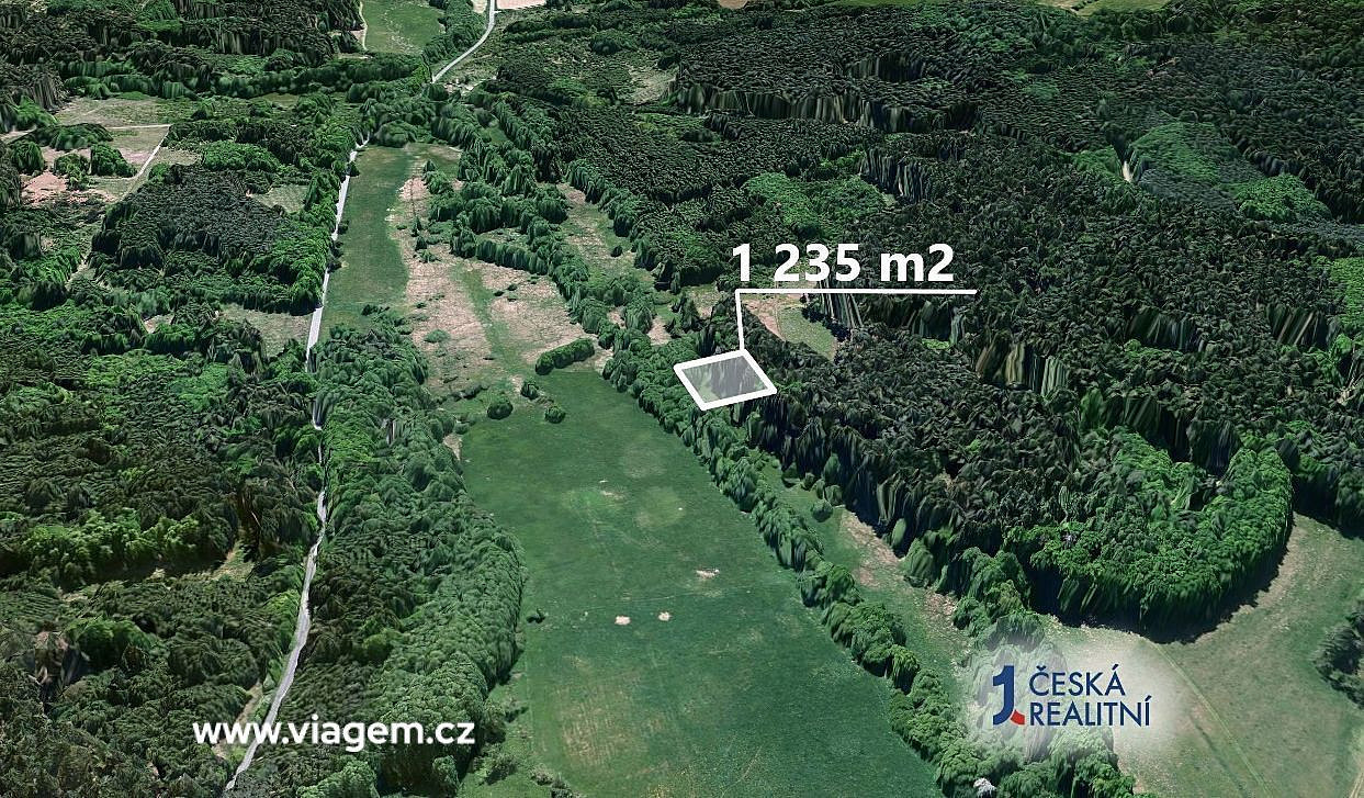Prodej pole 1 235 m² – fotografie 2