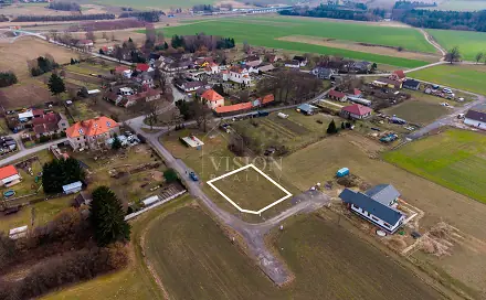 Prodej stavebního pozemku 889 m², Roudná, okres Tábor