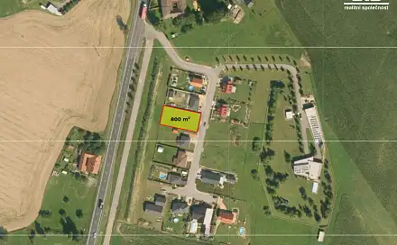 Prodej stavebního pozemku 800 m², Opatov, okres Svitavy