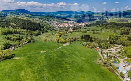 Prodej komerčního pozemku 106 053 m², Vyšší Brod, okres Český Krumlov