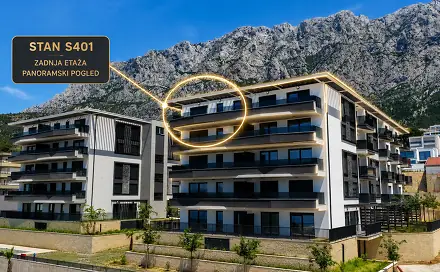 Prodej bytu 2+kk 84 m², Mate Vladića, Makarska, Chorvatsko