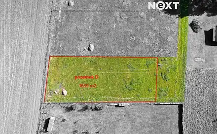 Prodej stavebního pozemku 1 639 m², Chocenice