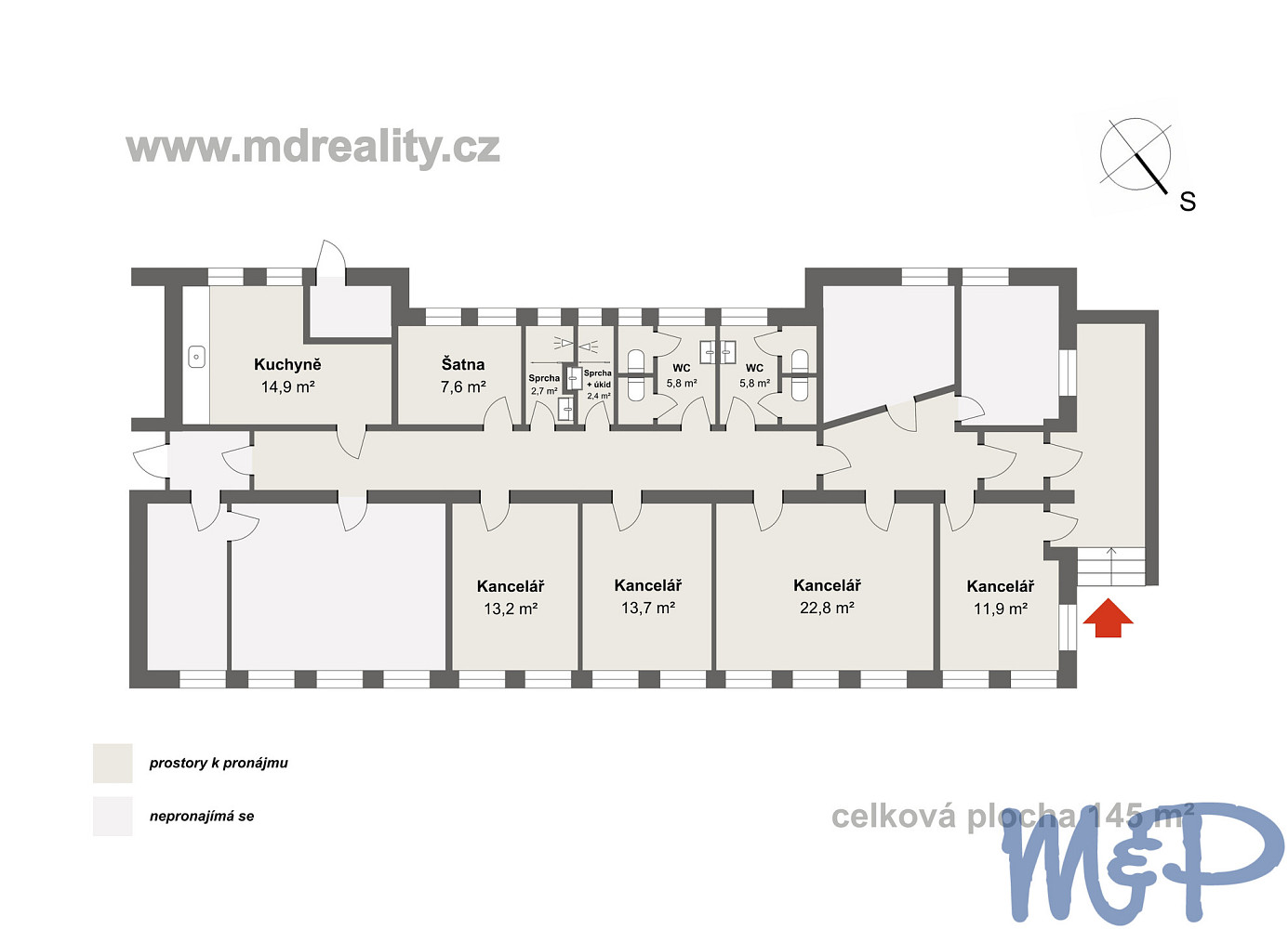 Pronájem výrobních prostor 461 m² – fotografie 2